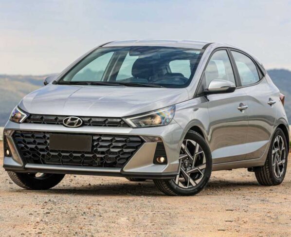 Hyundai HB20 da linha 2025 aparece como o carro mais vendido na primeira quinzena de junho
