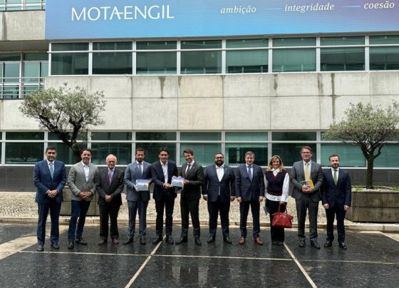 Delegação brasileira na Europa apresenta o projeto do túnel Santos-Guarujá
