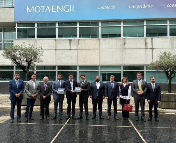 Delegação brasileira na Europa apresenta o projeto do túnel Santos-Guarujá