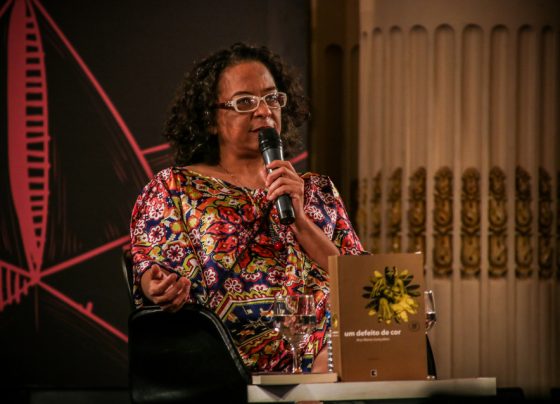 Ana Maria Gonçalves no Fliaraxá 2017 | © Flankli Caldeira