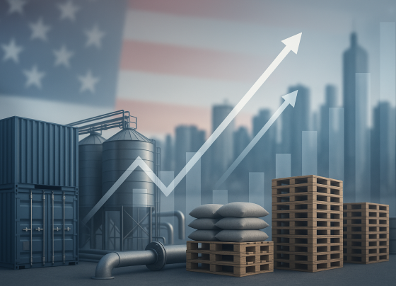PPI dos Estados Unidos sobe 1,4% em abril e acelera para 6% em 12 meses