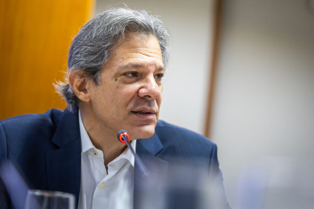 O ministro da Fazenda, Fernando Haddad. (Foto: Diogo Zacarias/MF)