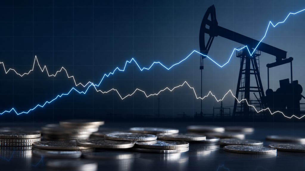 Dólar sobe com força externa e queda do petróleo