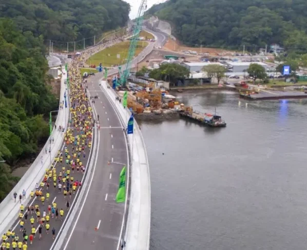 Confira os horários de interdição da ponte e os percursos das provas (Foto: Felipe Henschel/AEN - Arquivo)