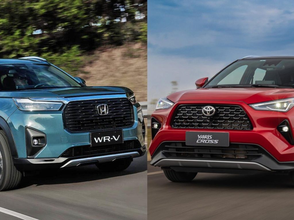 Honda WR-V ou Toyota Yaris Cross?