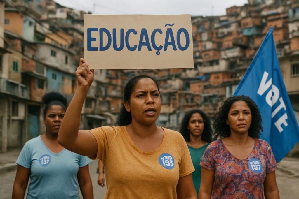 Educação é prioridade para moradores de favelas do Rio nas eleições