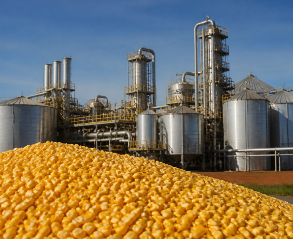 Uso de milho para etanol nos EUA cai 1% em junho, informa USDA
