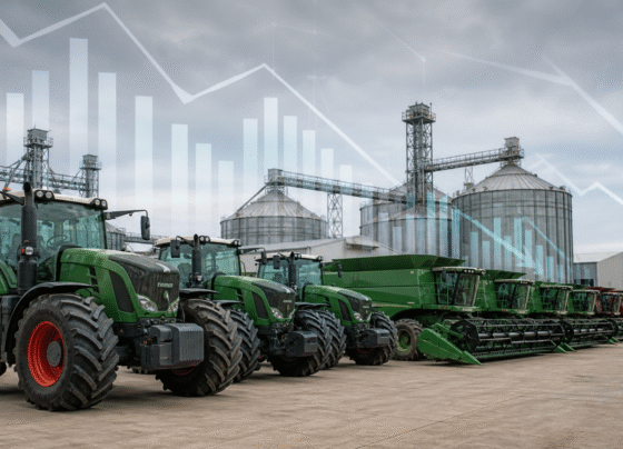 Bolsas de Nova York caem após ata do Fed e pressão sobre ações de máquinas agrícolas