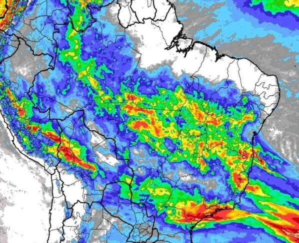 Chuva e temporais aumentam no Brasil nesta semana