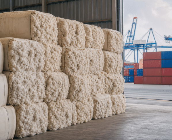 Exportação de algodão cresce 37,3% em volume e 45,5% em receita em agosto