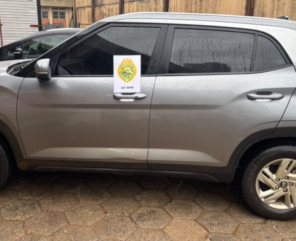 Olho Vivo auxilia PMPR na recuperação de carro furtado e prisão de motorista em Guarapuava
