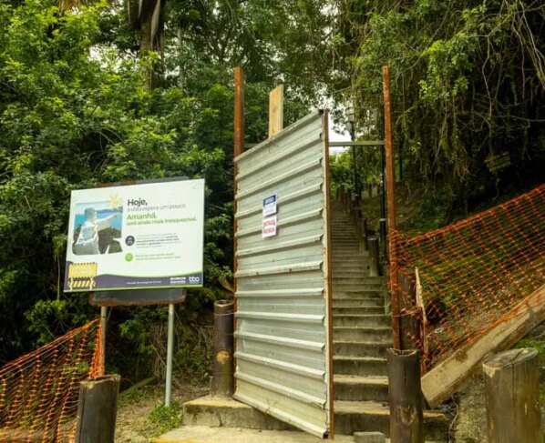 Intervenções foram iniciadas em agosto (Foto: Prefeitura de Guaratuba)