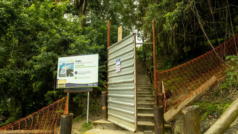 Intervenções foram iniciadas em agosto (Foto: Prefeitura de Guaratuba)